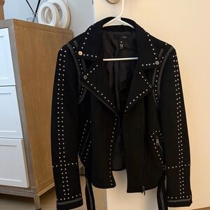 Bloomingdale’s Studded Black Jacket